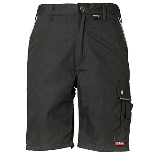 Planam Größe L Herren Canvas 320 Shorts schwarz Modell 2174 von Planam