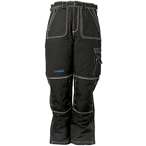 Planam Größe XL Herren Outdoor Winter Basalt Winterhose schwarz Modell 3385 von Planam