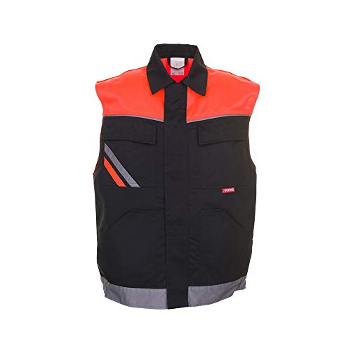 Planam 2461056 Visline Weste, Schwarz/Orange/Zink, Größe XL Planam 2461056 Visline Weste, Schwarz/Orange/Zink, Größe XL von Planam