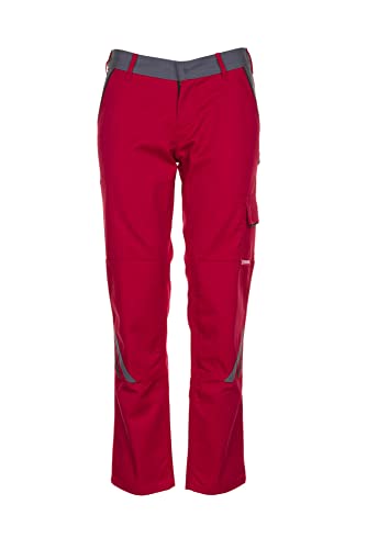 Planam Highline Damen Bundhose rot Schiefer schwarz Modell 2391 Größe 36 von Planam