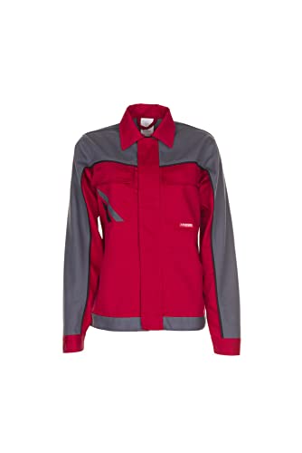 Planam Highline Damen Bundjacke rot schiefer schwarz Modell 2390 Größe 42 von Planam