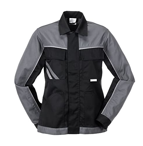 Planam Highline Damen Bundjacke schwarz schiefer zink Modell 2717 Größe 36 von Planam
