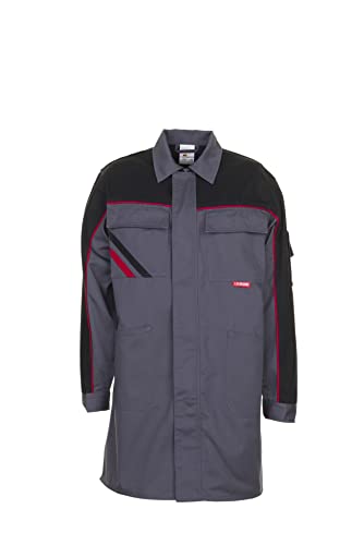 Planam Highline Herren Berufsmantel schiefer schwarz rot Modell 2352 Größe 26 von Planam