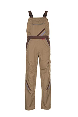 Planam Highline Herren Latzhose Khaki braun Zink Modell 2334 Größe 102 von Planam