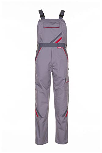 Planam Highline Herren Latzhose Zink Schiefer rot Modell 2331 Größe 110 von Planam