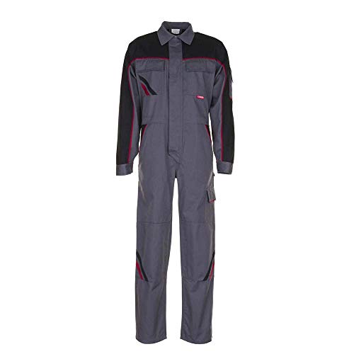 Planam Highline Herren Rallyekombi Schiefer schwarz rot Modell 2342 Größe 70 von Planam