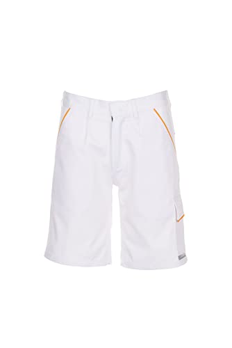 Planam Highline Herren Shorts reinweiß gelb Modell 2377 Größe L von Planam