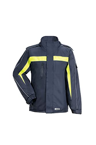 Planam Outdoor Winter Herren Cosmic Jacke marine gelb Modell 3602 Größe L von Planam