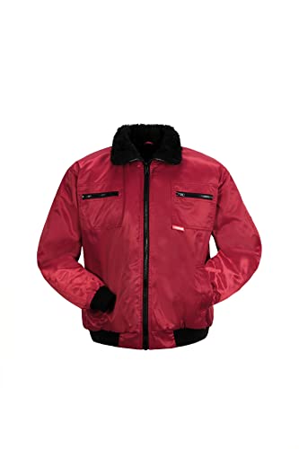 Planam Outdoor Winter Herren Gletscher Pilotenjacke rot Modell 0338 Größe L von Planam