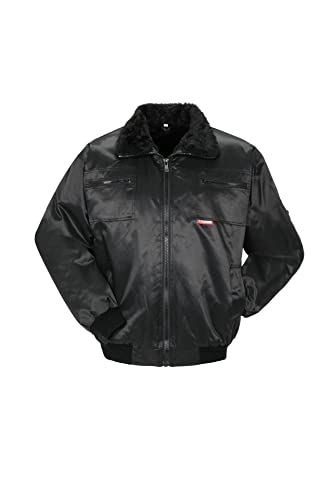 Planam Outdoor Winter Herren Gletscher Pilotenjacke schwarz Modell 0334 Größe 4XL von Planam