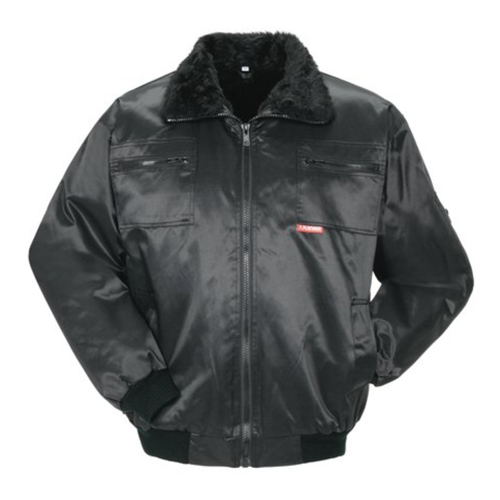 Planam Pilotenjacke Outdoor Jacke Gletscher Schwarz Herren M Winterjacke Jacke   B-Ware von Planam