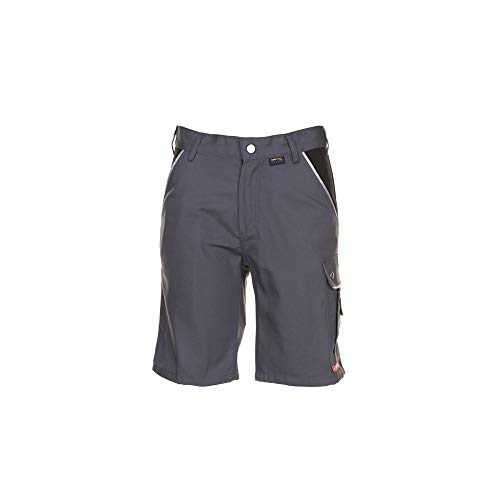 Planam 2173064 Canvas 320 Shorts, Grau/Schwarz, Größe XXXL von Planam