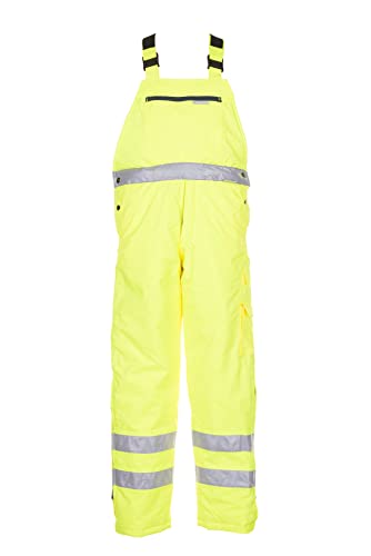 Planam 2060060 Warnschutz Winterlatzhose, Uni Gelb, Größe XXL von Planam