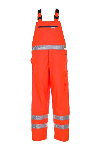 Planam Warn-/Wetterschutz Herren Winterlatzhose Uni Orange Modell 2063 Größe XL von Planam