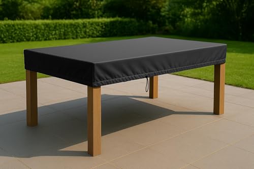 Plane B Gartentisch Abdeckung Wasserdicht Atmungsaktiv | Made in Germany | 180x100x15cm | UV-Beständig Winterfest | Premium Schutzhülle Gartenmöbel Plane B Gartentisch Abdeckung Wasserdicht Atmungsaktiv | Made in Germany | 180x100x15cm | UV-Beständig Winterfest | Premium Schutzhülle Gartenmöbel von Plane B