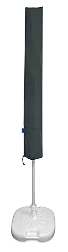 Plane B Sonnenschirm Schutzhülle | atmungsaktive & 100% wasserdichte Schutzhülle Sonnenschirm | universell einsetzbare Sonnenschirm Hülle (Grau, Höhe 160cm / bis ø 280cm) von Plane B