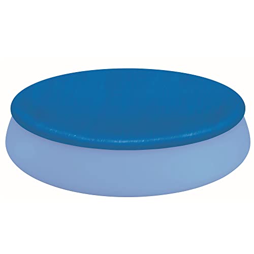 Abdeckplane für 244cm Rund Fast Set Pools und Quick Up Pools - 90 g/m² Winterschutz und Ganzjahresabdeckung von Planet Pool