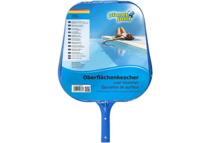 Planet Pool Kescher Oberflächenkescher für Teleskopstange von Planet Pool