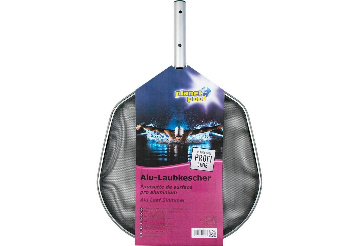 Planet Pool Kescher Profi Oberflächenkescher silber/schwarz von Planet Pool