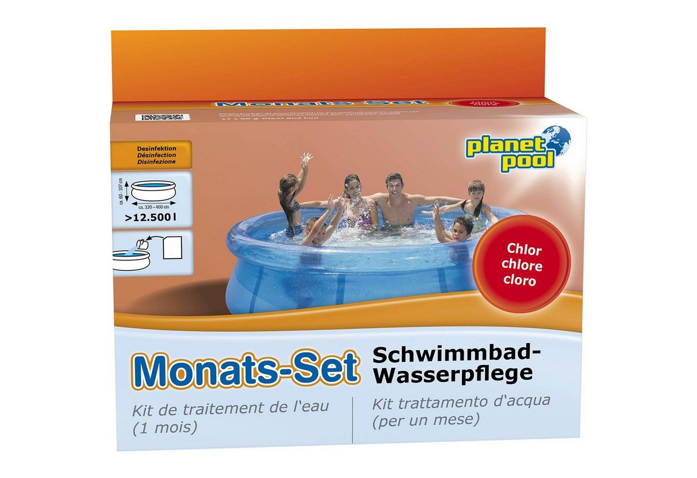 Planet Pool Poolpflege Planet Pool - Clear and Fun - Wasserpflege Set von Planet Pool