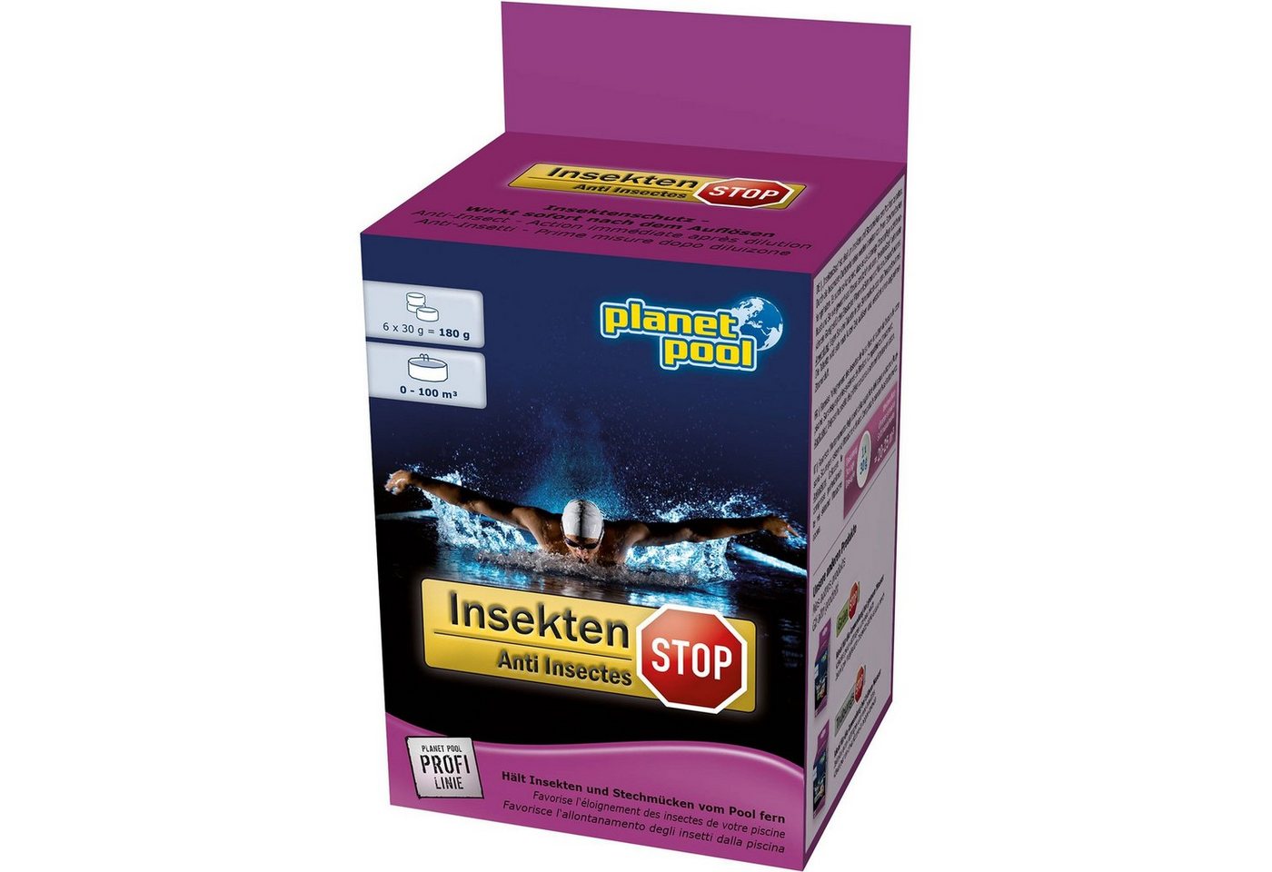 Planet Pool Poolpflege Planet Pool Profi Line - Insekten-STOP, 0,18 kg Planet Pool Poolpflege Planet Pool Profi Line - Insekten-STOP, 0,18 kg von Planet Pool