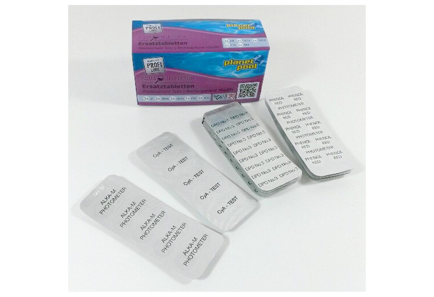 Planet Pool Pooltester PLANET POOL - Profi Linie, Testtabletten pH/Chlor Planet Pool Pooltester PLANET POOL - Profi Linie, Testtabletten pH/Chlor von Planet Pool