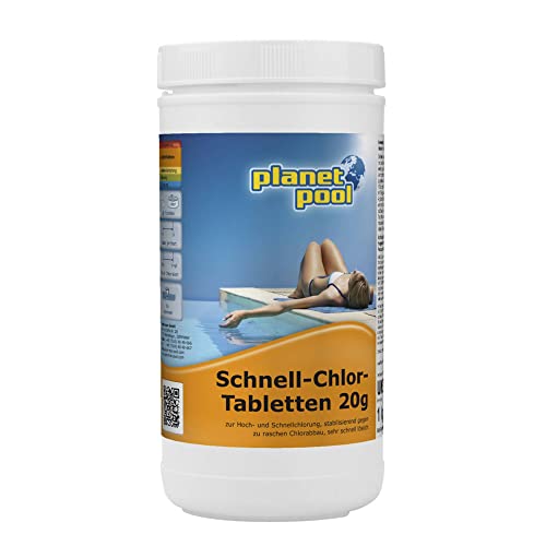 Planet Pool - Schnell-Chlor-Tabletten 20 g, 1 kg' von Planet Pool