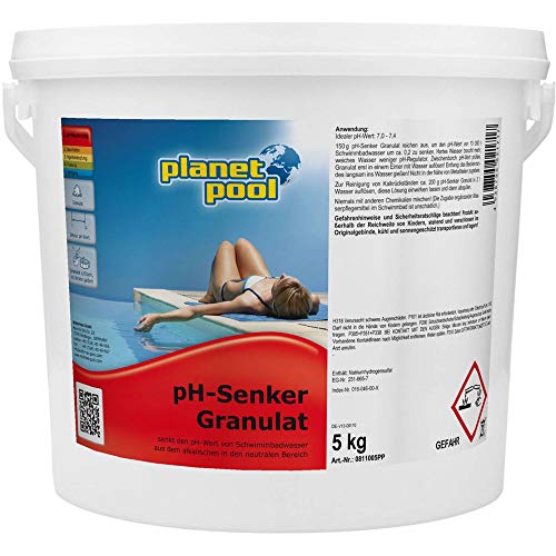 Planet Pool - pH-Senker Granulat - 1,5-15 kg wählbar 5 kg von Planet Pool