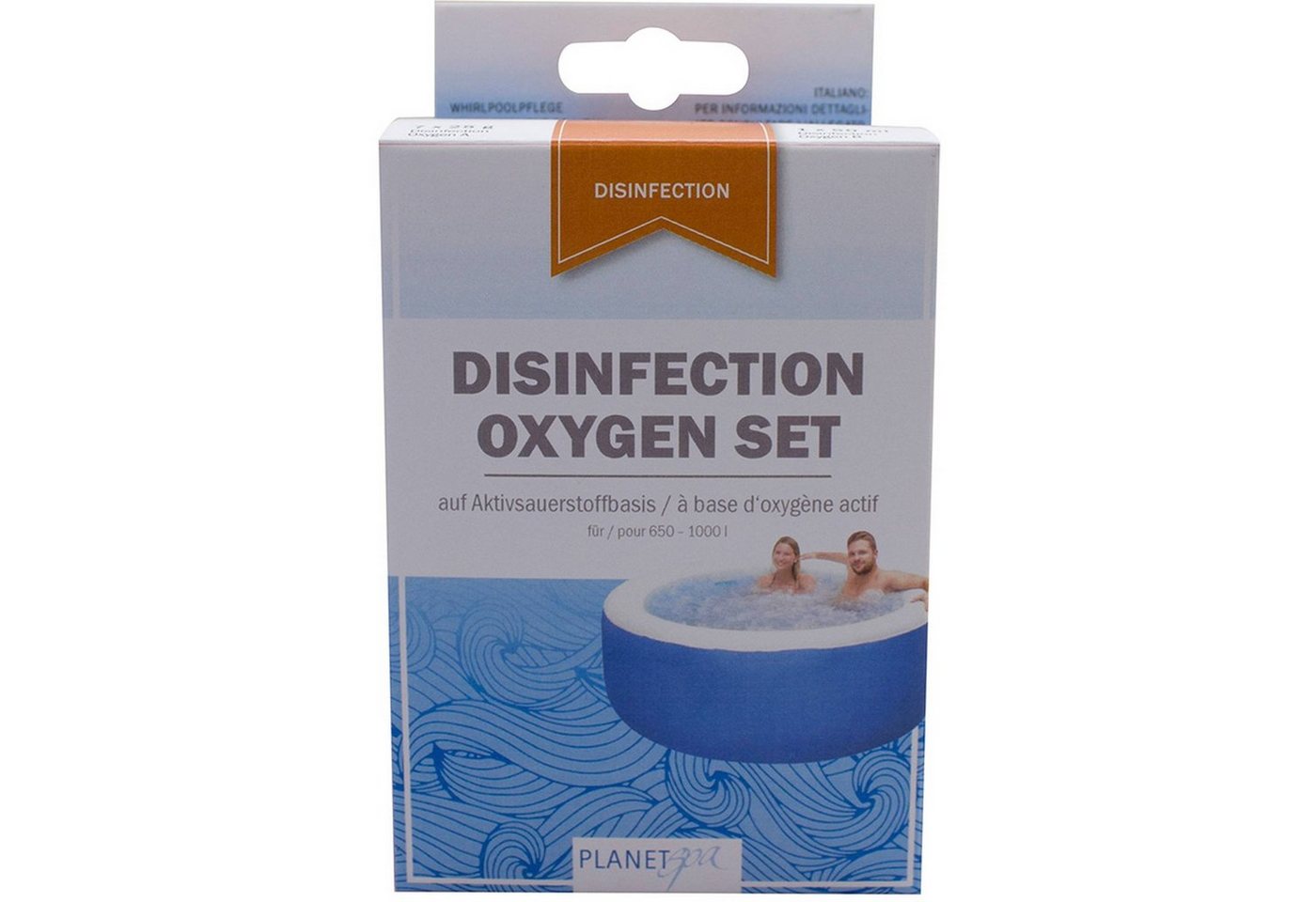 Planet Spa Poolpflege Desinfection Oxygen, Planet Spa 5 x 30 g+1 x 50 ml von Planet Spa