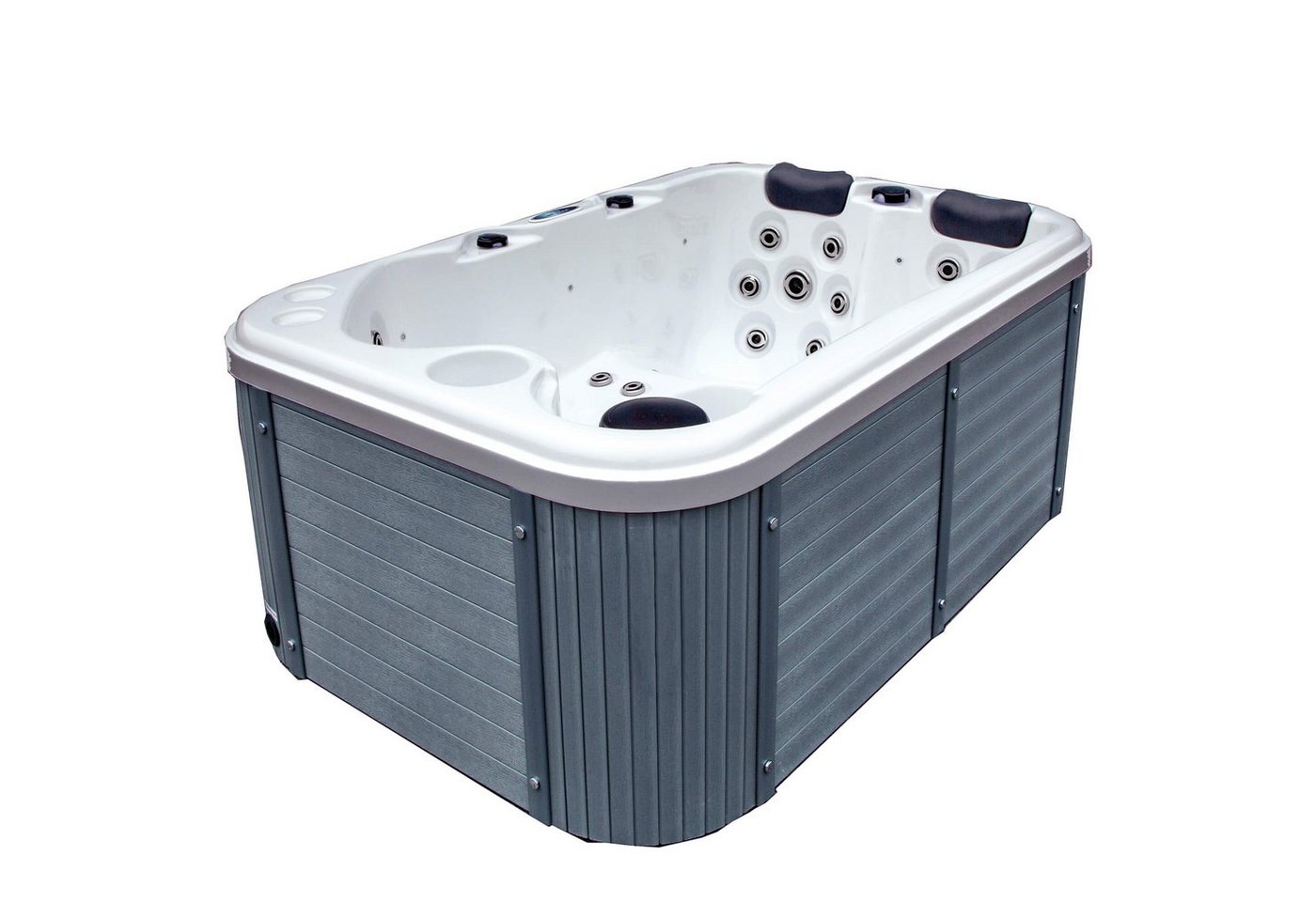 Planet Spa Whirlpool Whirlpool SPA Francisco 1000l, 184x124x75 cm, 22 D, (Komplett-Set) von Planet Spa