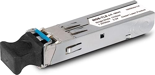 Planet 1.25 Gbps SFP Module Up to 10km Singlemode LC Duplex Connector Industrial 1000Base-LX von Planet