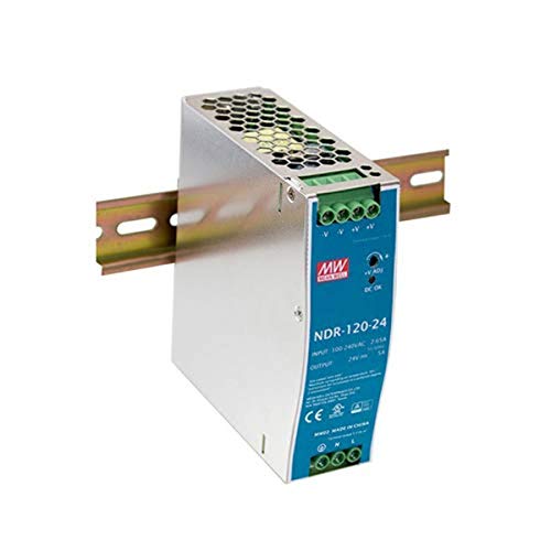 Planet 48V, 120W Din-Rail Power Supply (NDR-120-48, Adjustable, PWR-120-48 (Supply (NDR-120-48, Adjustable 48-56V DC Output)) von MEAN WELL