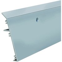 Planet Tür-Abdeckprofil, Sockel, 750mm, Aluminium, silberfarbig eloxiert von Planet