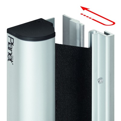 Tür-Schutzrollo, FSR 6000, 1.925mm, silber von Planet