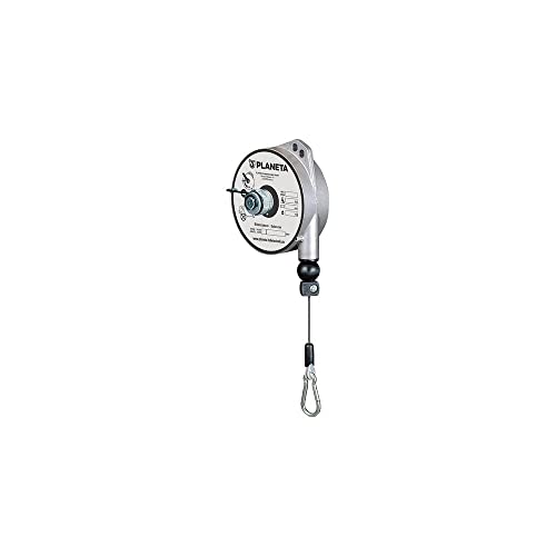 PLANETA G30005 Federzug mit Aluminium-Druckguss-Gehäuse, TCN 9322, Tragfähigkeit 4.0-6.0 kg, Seillänge 2.0 m, Edelstahl-Drahtseil Durchmesser 2.0 mm PLANETA G30005 Federzug mit Aluminium-Druckguss-Gehäuse, TCN 9322, Tragfähigkeit 4.0-6.0 kg, Seillänge 2.0 m, Edelstahl-Drahtseil Durchmesser 2.0 mm von Planeta