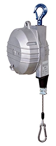 PLANETA G30132 Federzug mit Aluminium-Druckguss-Gehäuse, TCN 9356EX, Tragfähigkeit 10.0-14.0 kg, Seillänge 2.0 m, Edelstahl-Drahtseil Durchmesser 3.0 mm von Planeta