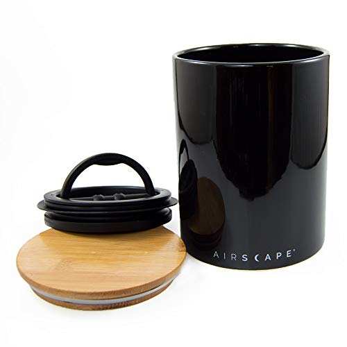AirScape Vakuumbehälter Keramik 500 gr. (schwarz/Black) von Planetary Design