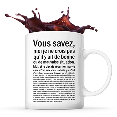 Tasse "Bonne ou mauvais situation" von Planetee