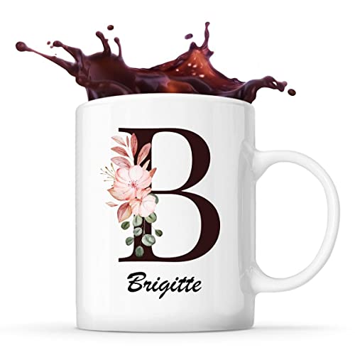 Tasse Brigitte Tasse | Vorname Tasse Buchstabe | Tasse Geschenkidee fürs Büro zum Geburtstag Jubiläum Kaffeetasse Bürotasse Tasse Brigitte Tasse | Vorname Tasse Buchstabe | Tasse Geschenkidee fürs Büro zum Geburtstag Jubiläum Kaffeetasse Bürotasse von Planetee