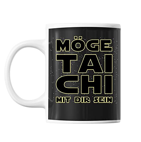 Tasse Tai Chi | Möge der Tai Chi mit dir Sein | Tasse mit Spruch lustig Fun Tasse Geschenkideen von Planetee