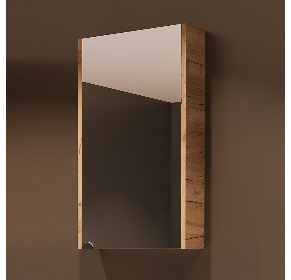 Planetmöbel Badezimmerspiegelschrank Spiegelschrank 40cm von Planetmöbel