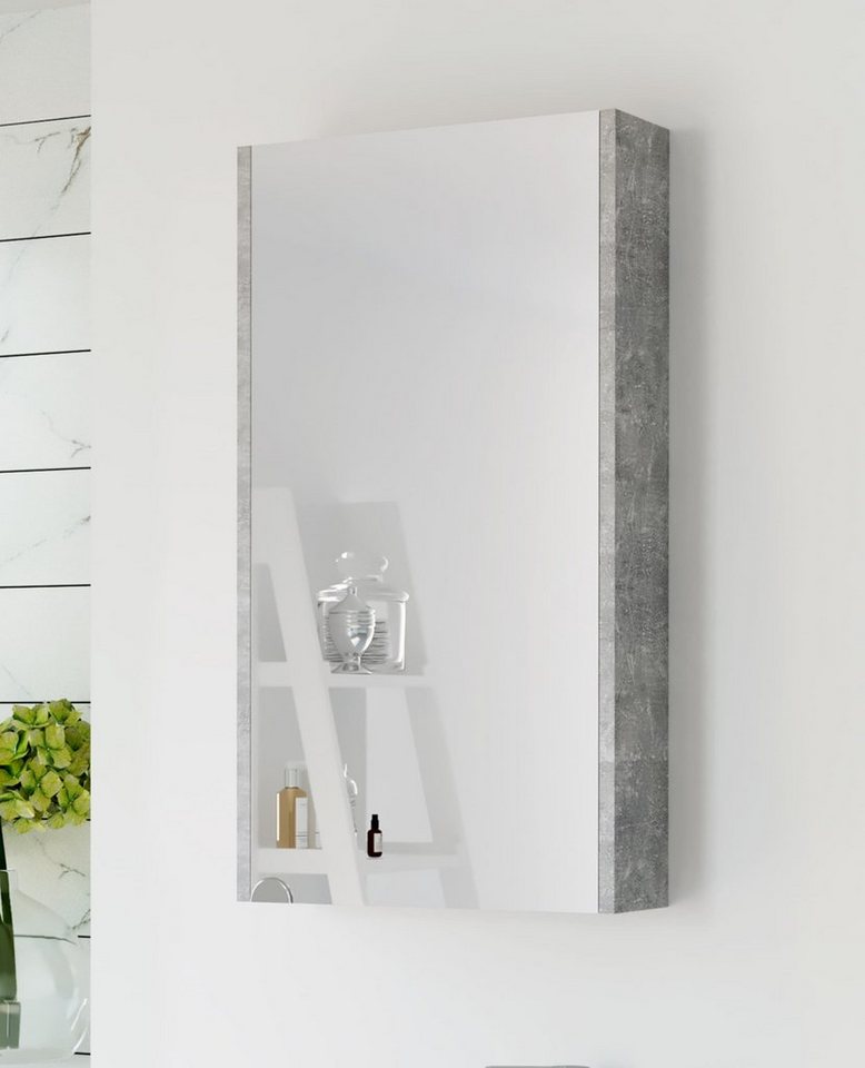 Planetmöbel Badezimmerspiegelschrank Spiegelschrank 40cm von Planetmöbel