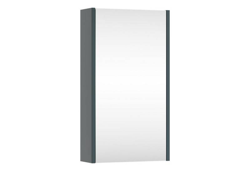 Planetmöbel Badezimmerspiegelschrank Spiegelschrank Wega Matt 40cm (Badschrank hängend 39,6 x 67,7 x 13,8 cm) Badezimmerschrank mit Spiegel von Planetmöbel