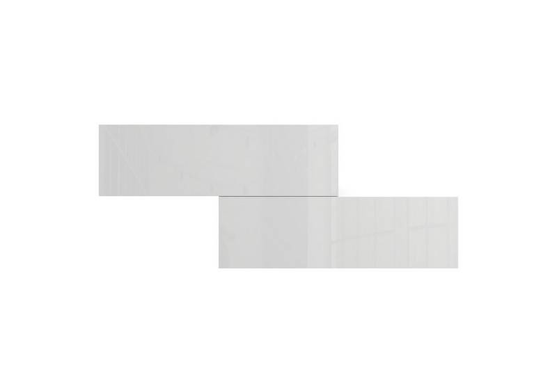Planetmöbel Garderoben-Set 2x Hängeschrank WEST 100 cm weiß, (Garderobenschrank, Wandgarderobe hängend oder stehend), in verschiedenen Farben von Planetmöbel