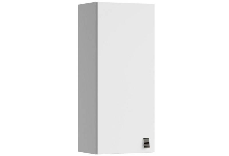 Planetmöbel Midischrank Midischrank 32cm Weiß (Kleiner Badschrank für extra Stauraum mit 3 Fächern) Hängeschrank für Badezimmer von Planetmöbel