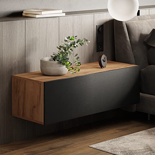 Planetmöbel Schlafzimmer Nachttisch Schränke 2X 100 cm Gold Eiche/Anthrazit Planetmöbel Schlafzimmer Nachttisch Schränke 2X 100 cm Gold Eiche/Anthrazit von Planetmöbel