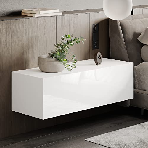 Planetmöbel Schlafzimmer Nachttisch Schränke 2X 100 cm Weiß Planetmöbel Schlafzimmer Nachttisch Schränke 2X 100 cm Weiß von Planetmöbel