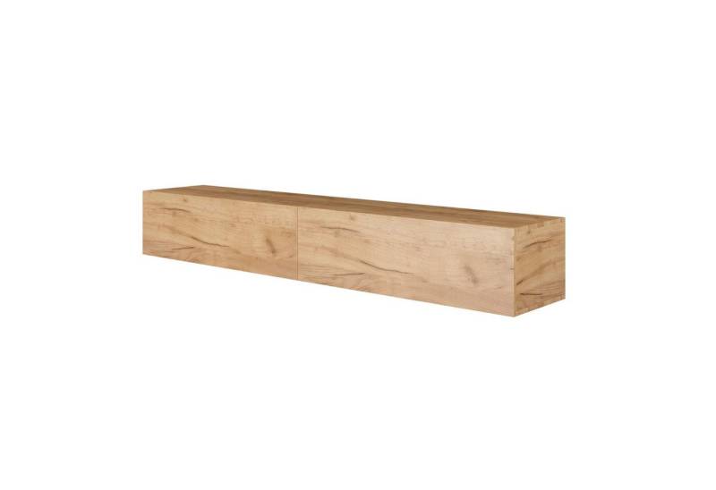 Planetmöbel TV-Board Planetmoebel TV Board WEST 100 - 320 cm, verschiedene Farben (TV Lowboard, Fernsehschrank hängend oder stehend), Fernsehtisch 2x 100cm breit von Planetmöbel