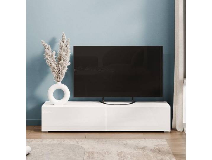 TV Board WEST weiß 160 cm von Planetmöbel