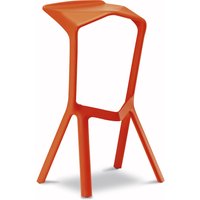 Plank - Miura Stool, reinorange (RAL 2004) von Plank